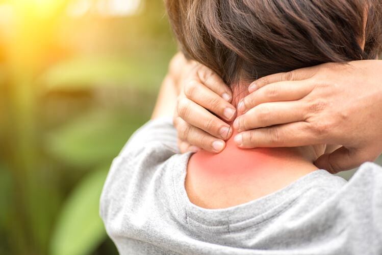 Síntomas de la osteocondrosis